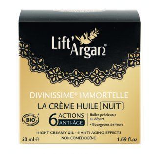 Crme huile nuit Divinissime Immortelle