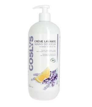 Coslys Crme lavante mains douceur Lavande Citron 1L 